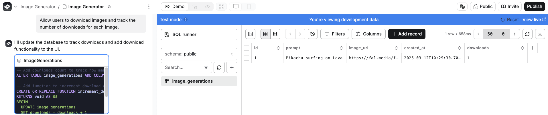 Updated Database Schema